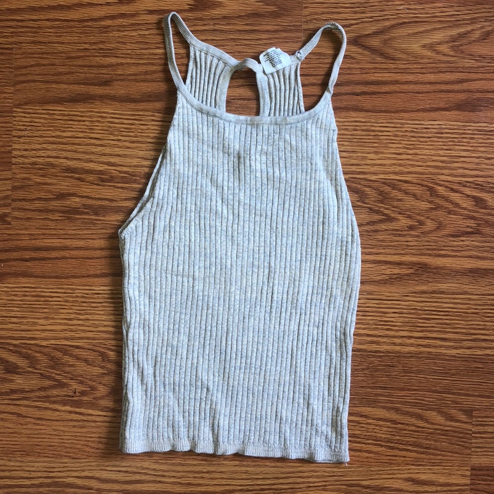 Tan halter top
